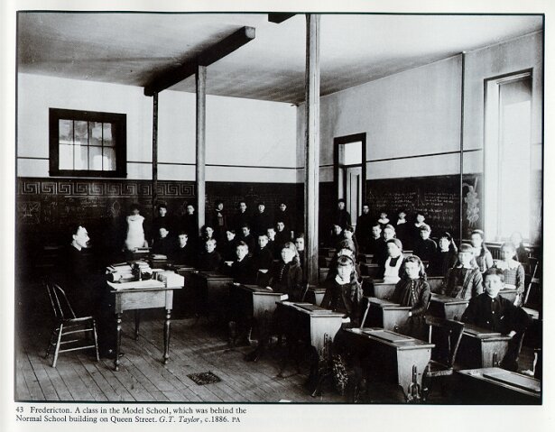 Class in the Model School, ca. 1886
